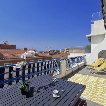 5 Papon - Dernier Etage - Terrasse A Ciel Ouvert - Garibaldi Nizza Exterior foto